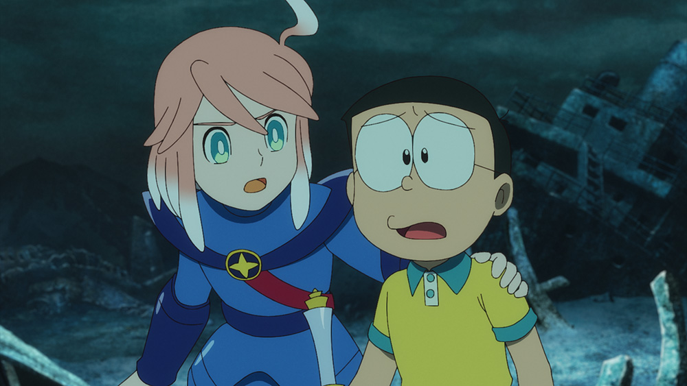 『映画ドラえもん 新・のび太の海底鬼岩城』本編の場面カット⑥