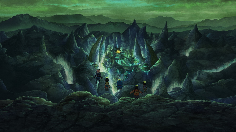 『映画ドラえもん 新・のび太の海底鬼岩城』本編の場面カット⑪