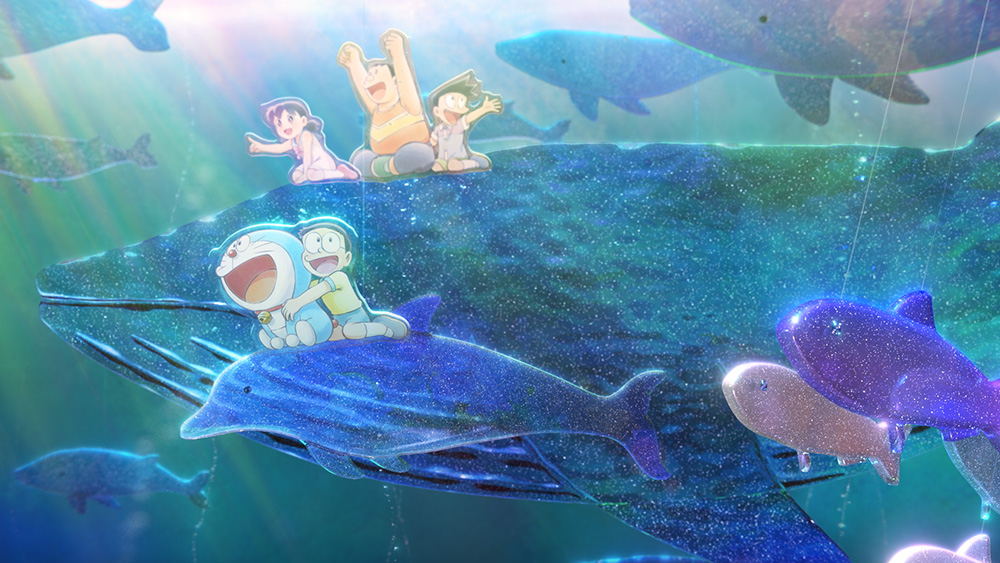 『映画ドラえもん 新・のび太の海底鬼岩城』オープニングカット③