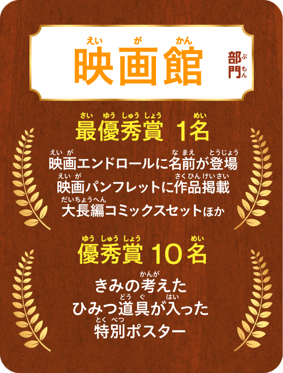 「映画館」部門